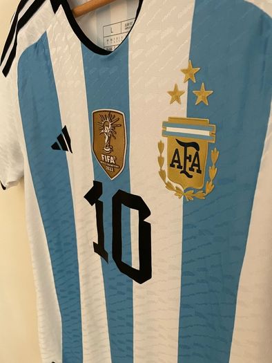 Argentina 2022/23 Home Shirt Messi