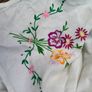 Vintage Embroidered Tablecloth Image 3