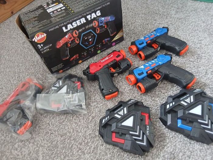 Laser guns