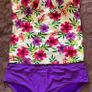 Floral Tankini Top & 2 Sets Matching/Co-ordinating Bottoms - New Image 5