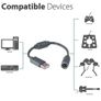 Xbox 360 Wired Controller USB PC Breakaway Cable Lead Image 7