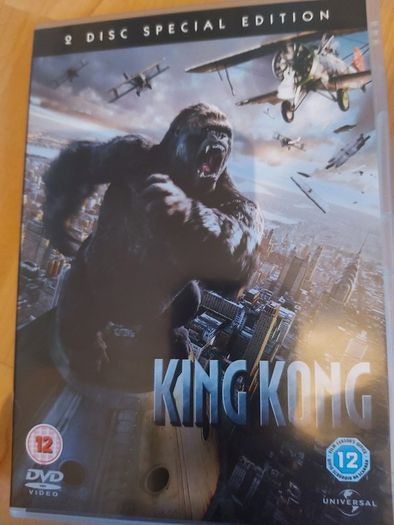 King Kong,  the movie,  dvd.