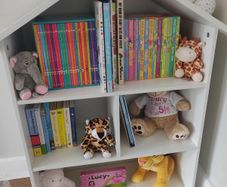 White Bookshelf
