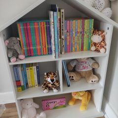 White Bookshelf