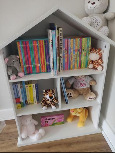 White Bookshelf