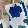 Ladies V-Neck Blue and Green Flower Print Top from Jasper Conran Image 5
