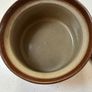 Vintage Moira Pottery England Treacle Glazed Casserole Dish with Lid - Image 2