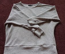 New Look Grey Jumper Size 10-12