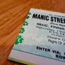 Manic Street Preachers Concert Ticket - SECC Glasgow 1998 - Original Image 3
