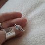 Silver Jack Skellington Ring Image 4
