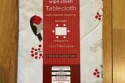 Christmas wipe clean Tablecloth 132x178cm Brand New