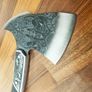 Unique Outdoor Axe Camp Celtic Engraved By Di'Casteel Image 4