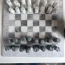 Marble handmade chess board Image 2