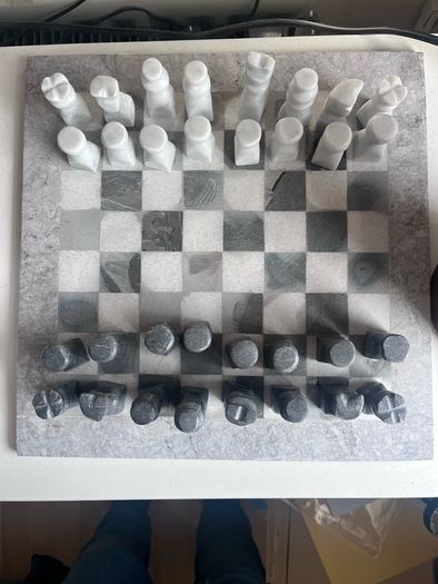 Marble handmade chess board