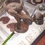 Old Wood Carved African Tribal Ashtray, in nice condition Image 6