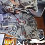 Lego star wars 4504 Millennium Falcon Original Trilogy Edition box +75414 force burn speeder Image 3
