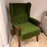 Green Antique Armchair Image 2