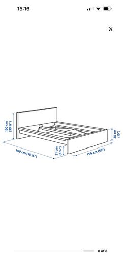 IKEA malm bed