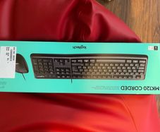 Logitech MK120 Corded Keyboard & Mouse Combo