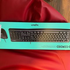 Logitech MK120 Corded Keyboard & Mouse Combo