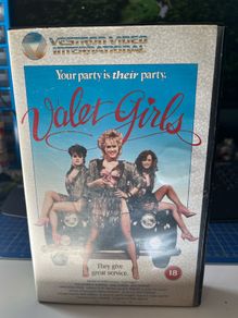 Valet Girls VHS big box ex rental