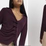 River Island Gathered Shirt Image 9