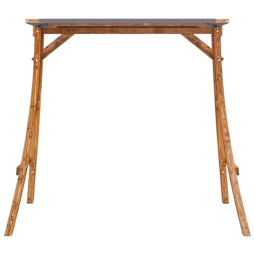 Swing Frame with Anthracite Roof Spruce Wood with Teak Finish