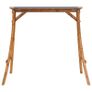 Swing Frame with Anthracite Roof Spruce Wood with Teak Finish Image 2