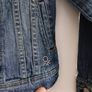 Denim girls jacket Image 2
