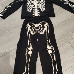5-6 Years old Skull costume