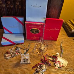 Newbridge Silver Christmas Decorations Bundle x 5