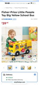 Fisher price school bus