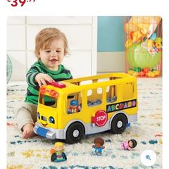 Fisher price school bus