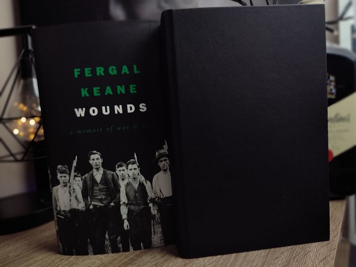 Wounds: A Memoir of War and Love ! Irish Interest ! Hardcover ! 2017 ! by William Collins !