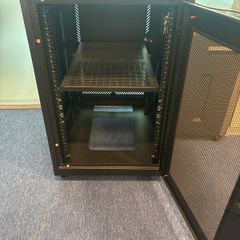 Black Great Lakes Server Cabinet