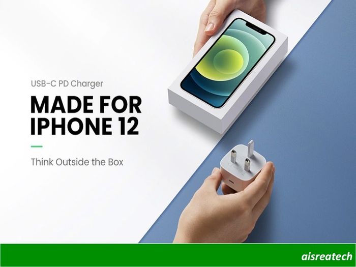 Ugreen 20w Pd Fast Charge Type-c Adapter Plug Iphone 12 iPhone 13 Charger