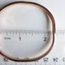 Vintage Gold Plated Sparkly Prong Set Crystal Bangle Bracelet Image 8