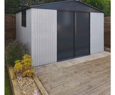 12ft x 10 ft steel shed