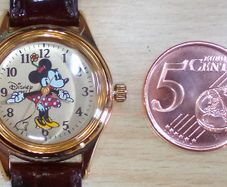 Vintage Disney Time Works Minnie Mouse Watch