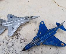 1970s Collectible Metal Model Planes