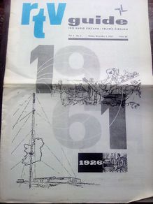 Replica 1960s RTE Guide (postage included)