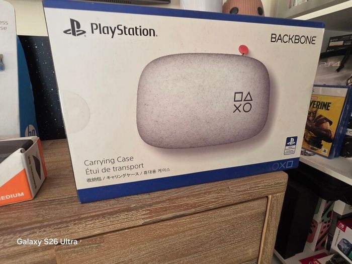 PlayStation edition backbone carrying case