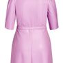 Evans Purple Wild Sleeve Dress Image 4