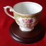 For Collectors Antique Queen Anne Regency Green Fine Bone China Gold Gilt Cabinet Tea Set Trio Made In England Image 5