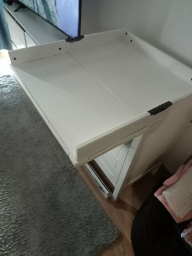 wood changing table