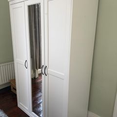 Wardrobe with mirror