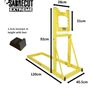 Folding Log Buddy Log Saw Horse Smart Holder Bench Chainsaw Pruning Lopping Cutting Holder Garden Heavy Duty Image 3