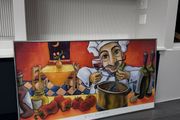 Will Rafuse Colourful Painting