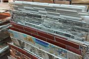 Tile,stone,brick Effect 3D PVC Wall panels