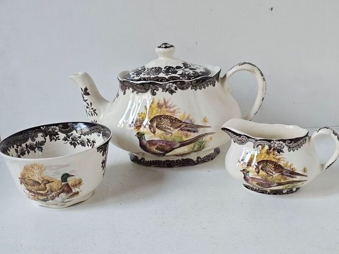 Palissy Royal Worcester Game Series Tea Set